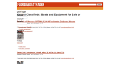 Desktop Screenshot of floridaboattrader.com